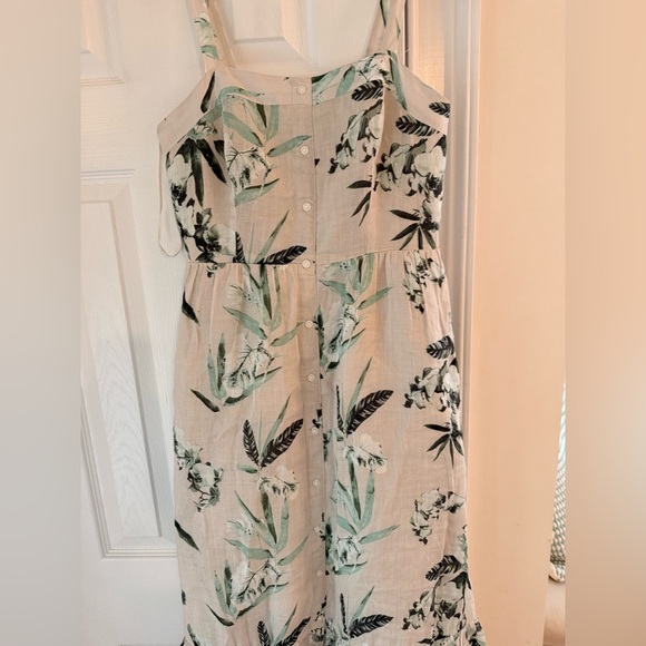 Banana Republic Rami Button Front Maxi Dress - Picture 4 of 9